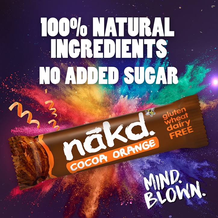 Nakd Raw Fruit & Nut Cocoa Orange Bar 35g